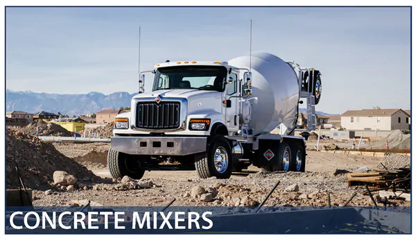 concrete mixers